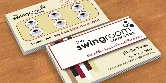 Swing Room Business Card